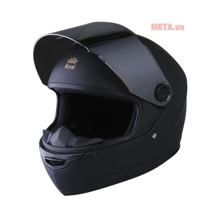 Mũ bảo hiểm Fullface Royal M136 Đen nhám