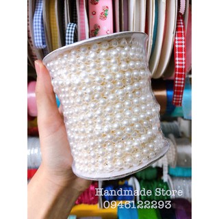Dây hạt ngọc - hoa trang trí (bán cầu)