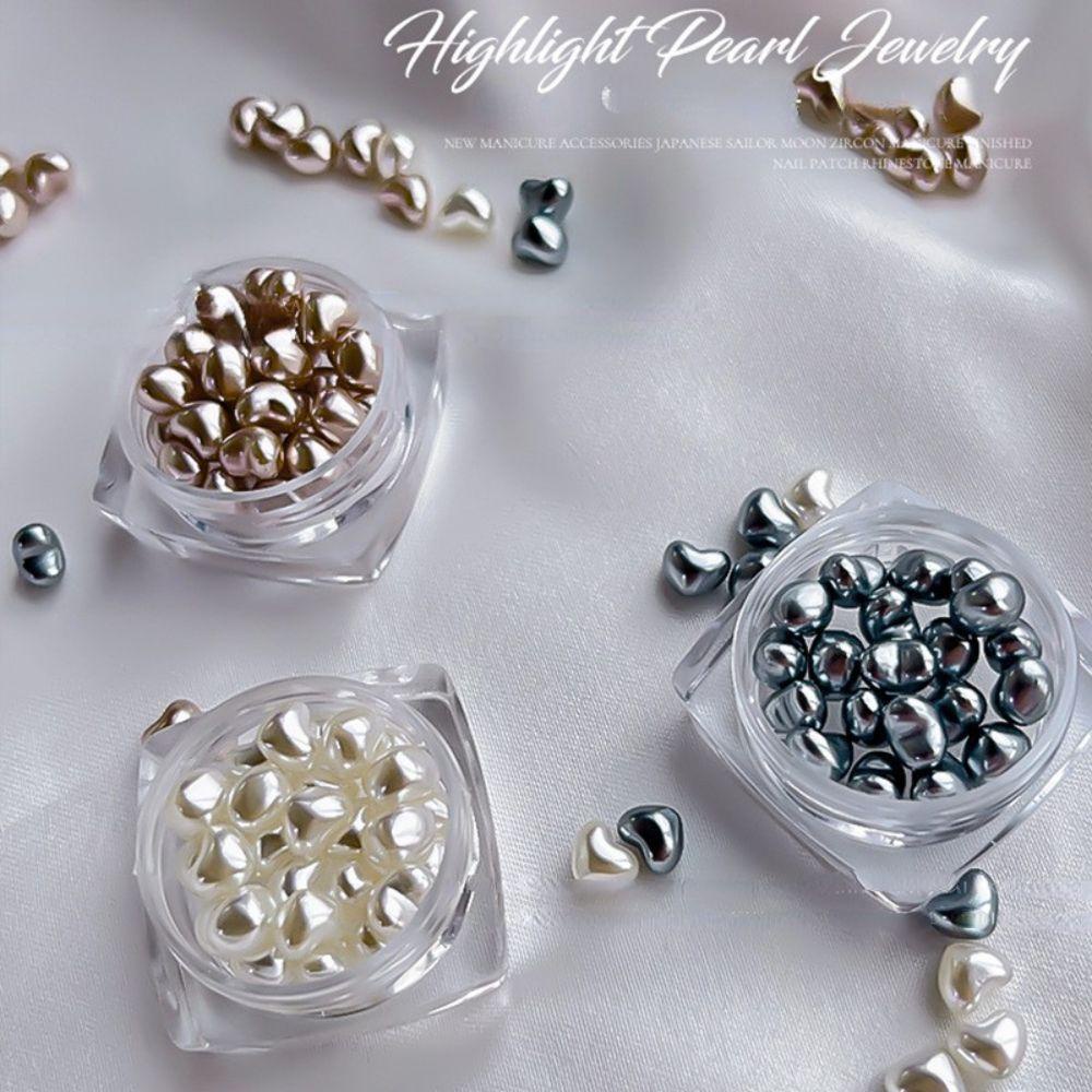 Vật Liệu Trang Trí Móng Tay 3D DIY Họa Tiết Trái Tim Xinh Xắn