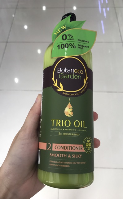 Dầu gội/ xả Trio oil từ Botaneco Garden 500ml