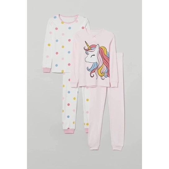Set Pyjama HM  Cho Bé Gái