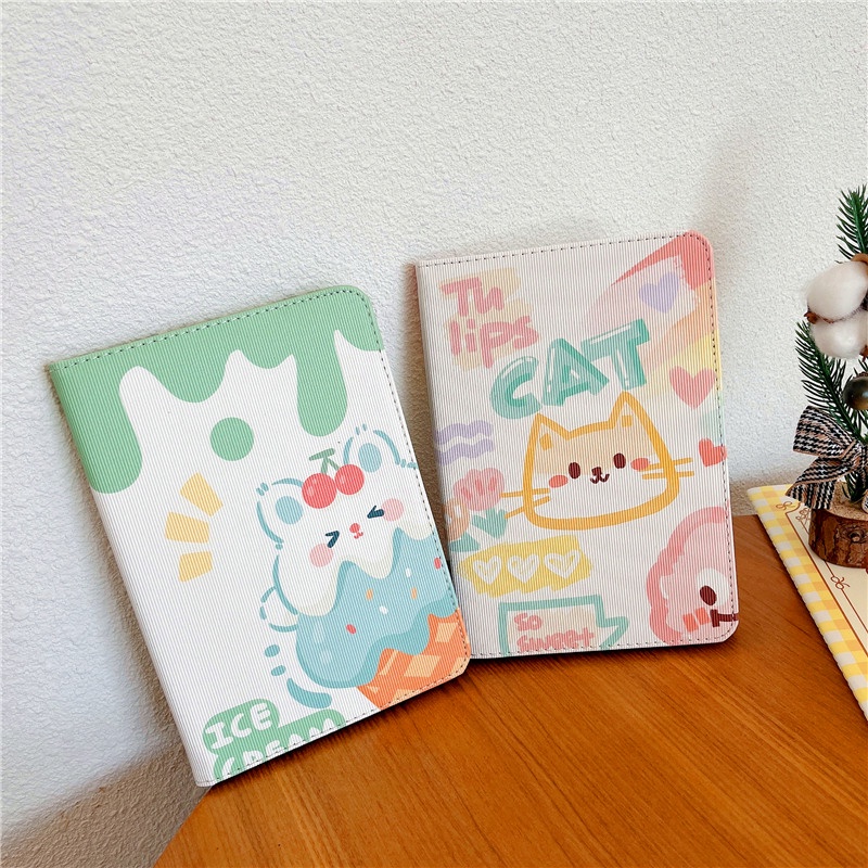 Ốp Máy Tính Bảng Da PU Có Giá Đỡ Cho iPad Mini /Air 1 2/Pro 9.7/4th 5th 6th 2017 2018/7th 8th 9th Gen 2019 2020 2021