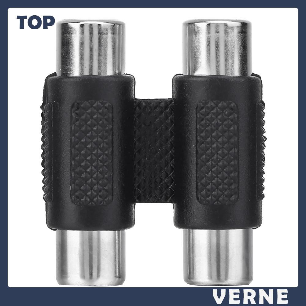 Giắc Cắm Chuyển Đổi Từ Verne Rca Female Sang Rca Female | BigBuy360 - bigbuy360.vn