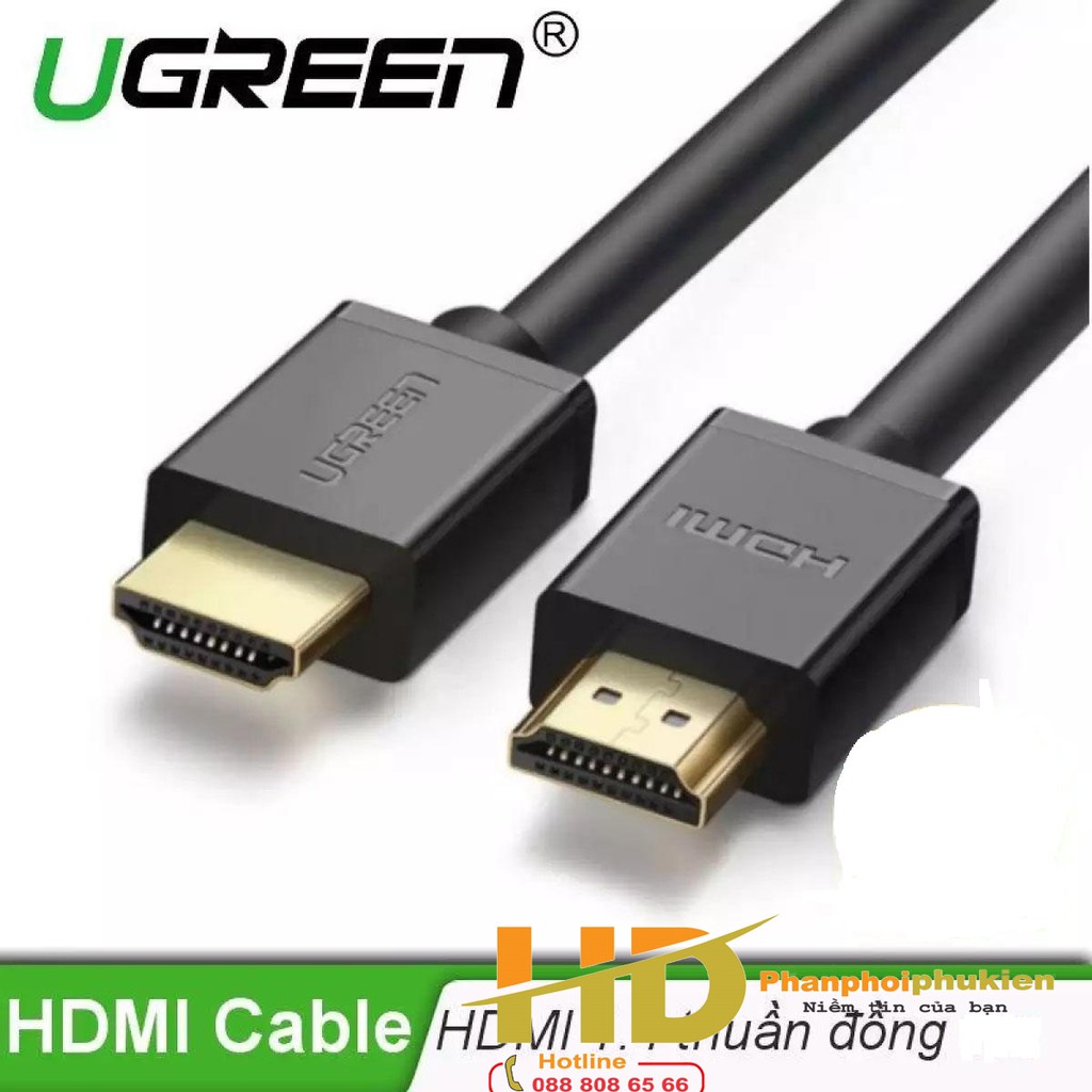 Cáp HDMI 2M Ugreen 10107 Chính Hãng