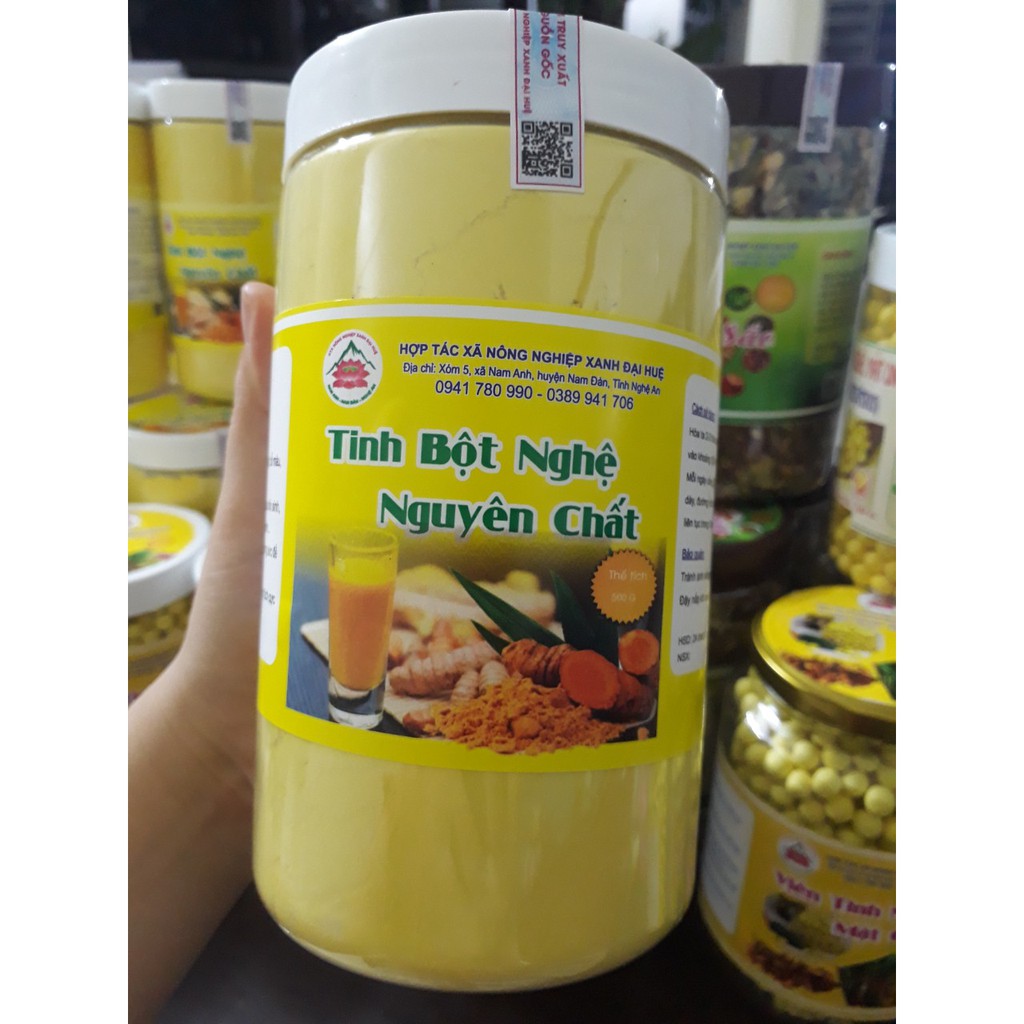 Tinh Bột Nghệ vàng nguyên chất