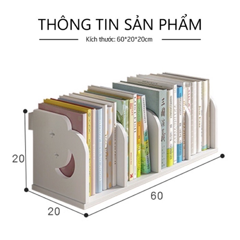 kệ sách để bàn IG410 , kệ tài liệu chia ngăn để bàn