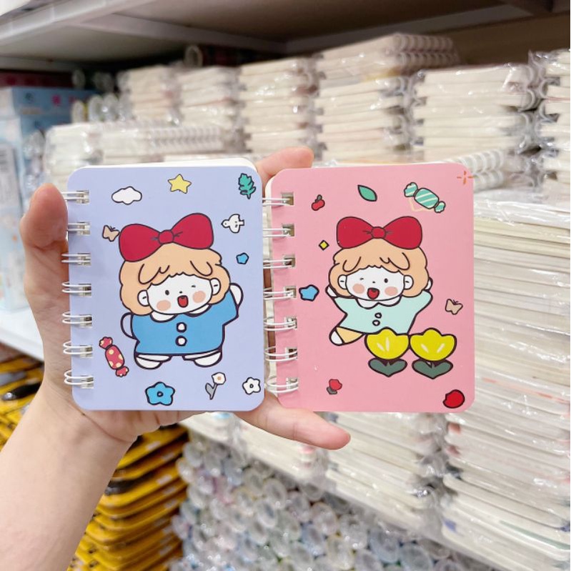 Sổ tay mini A7 nhiều hình