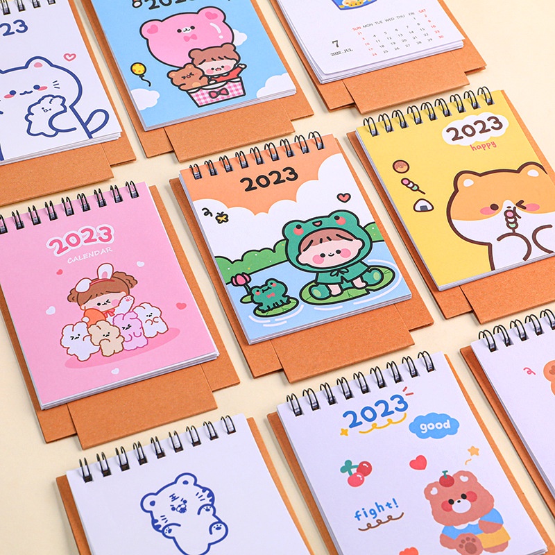 Lịch để bàn mini năm 2023, năm 2024 xinh xắn Lizamo LB89