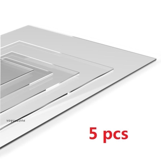 Set 5 Tấm Nhựa Acrylic Trong Suốt 300x200 X 2mm Dùng Làm Đồ Thủ Công