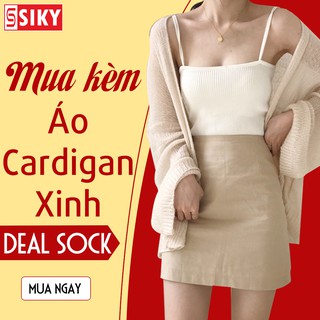 Váy 2 Dây ❤️𝑭𝑹𝑬𝑬𝑺𝑯𝑰𝑷❤️ Đầm 2 dây dáng xuông nữ chất đũi lụa trơn basic