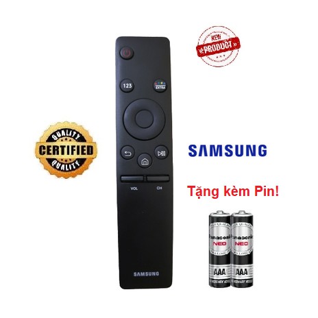 Điều khiển tivi Samsung Smart TV Samsung UA 32 40 43 49 50 55 QA65 4K KU NU RU Smart QLED - Hàng Tốt-Điện tử Alex