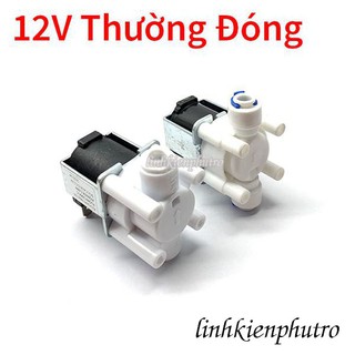 Van Điện Từ Solenoid 12V Thường Đóng Van kết hợp