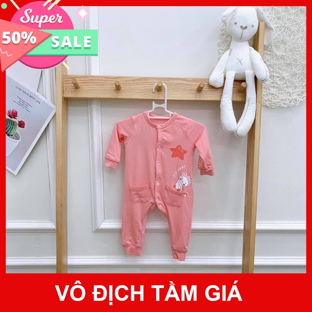 Body liền thân dài tay 💖SIÊU MỀM MẠI💖 cho bé sơ sinh làm từ sợi tre Mipbi. Bodysuit dài tay êm ái nâng niu làn da bé (