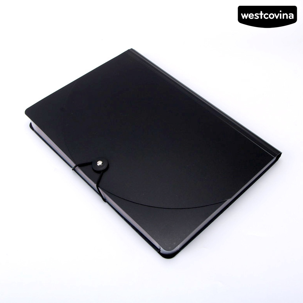 [Hot]✍Bìa Đựng Hồ Sơ Cỡ A4 12/24 Ngăn Màu Cầu Vồng Cầm Tay Tiện Dụng