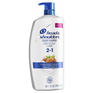 Gội xả 2 trong 1 Head&Shoulder hàng USA 950ml hạnh nhân