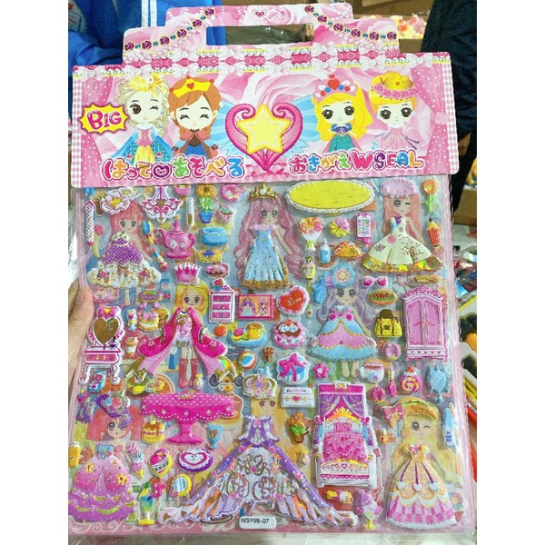 Sticker 3d cho bé SHOP MẸ BÚN