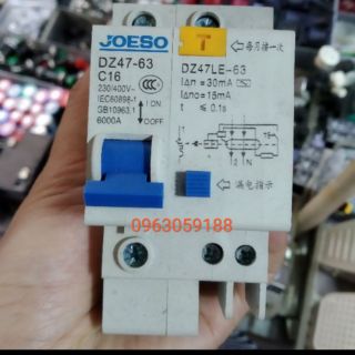 Aptomat Chống Giật 1 pha C16