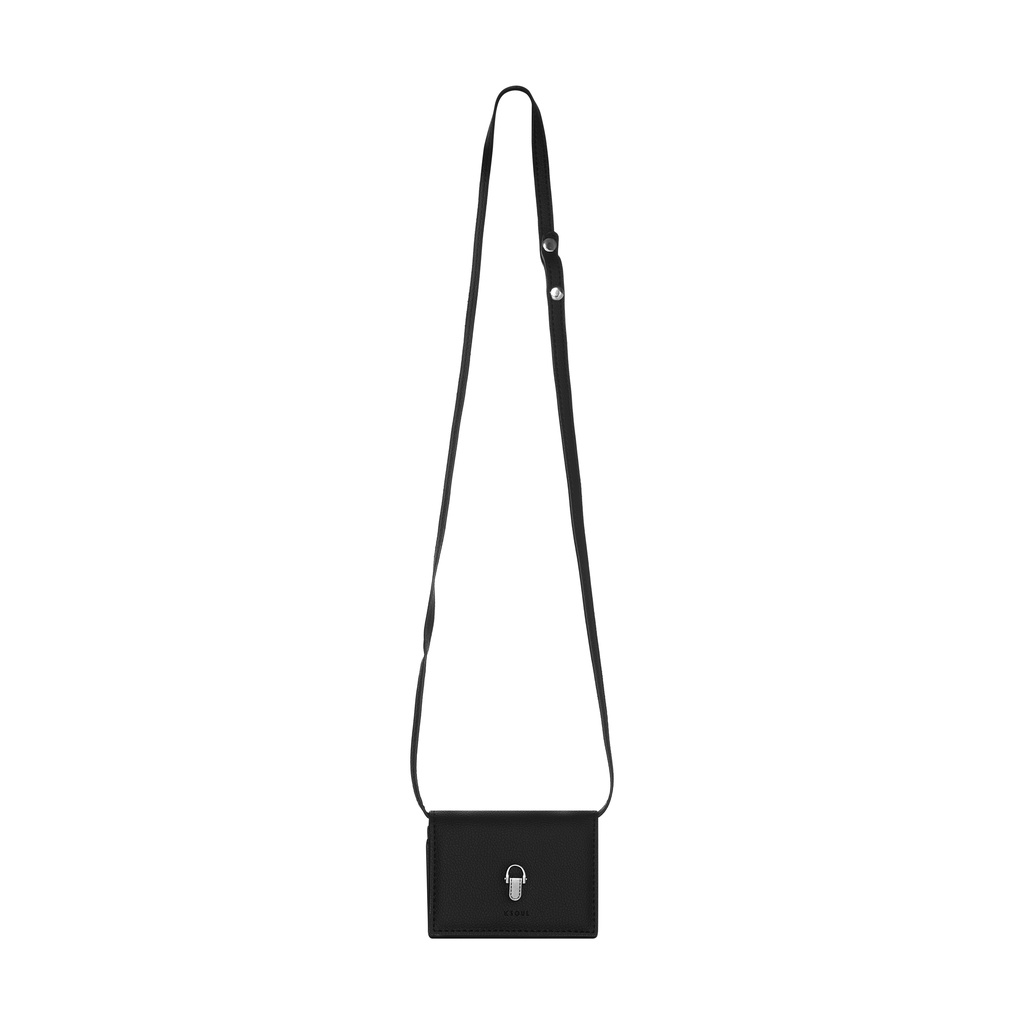 Ví Đeo Chéo MILANO WALLET BLACK KSOUL CONCEPT