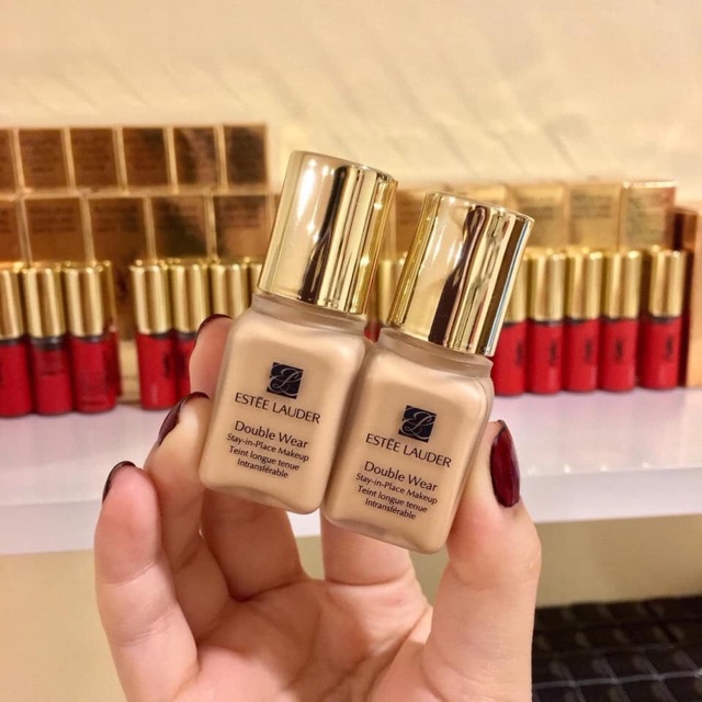 Kem Nền Estee Lauder Double Wear Stay in Place Mini 7ml Bền Màu Che Phủ Cao