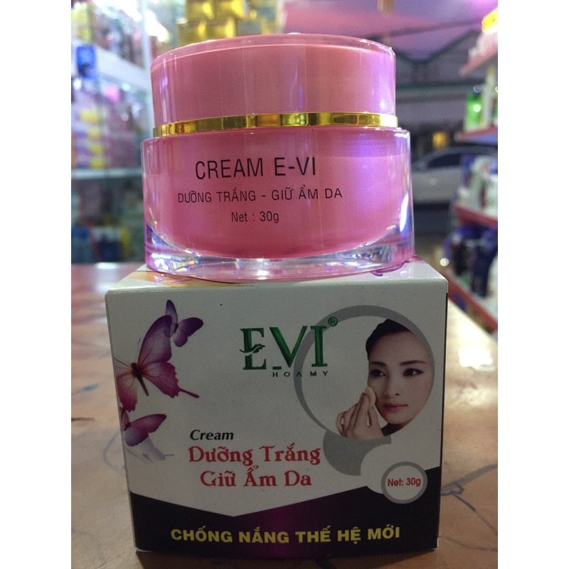 Kem Evi trắng da giữ ẩm