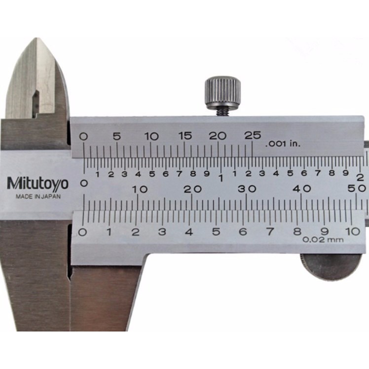 Thước cặp cơ khí dải đo: 0-200mm Mitutoyo 530-118