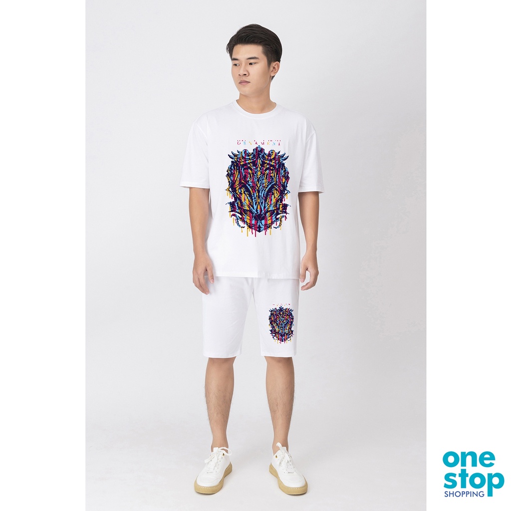 Bộ thời trang unisex B19 áo tay lỡ form rộng One shop