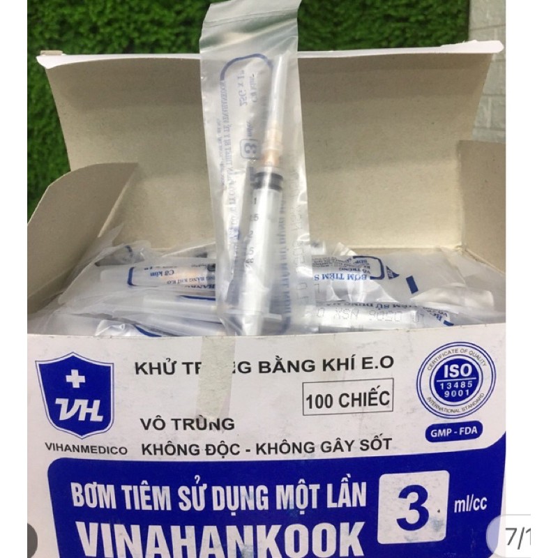 Kim Tiêm/Bơm tiêm 1ML, 3ML, 5ML,10ML , 20ML , 50ML Vinahankook