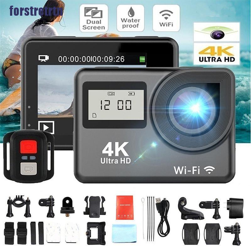 Máy Ảnh Thể Thao Chống Nước Màn Hình Kép 4k 1080p Hd 2 " | BigBuy360 - bigbuy360.vn