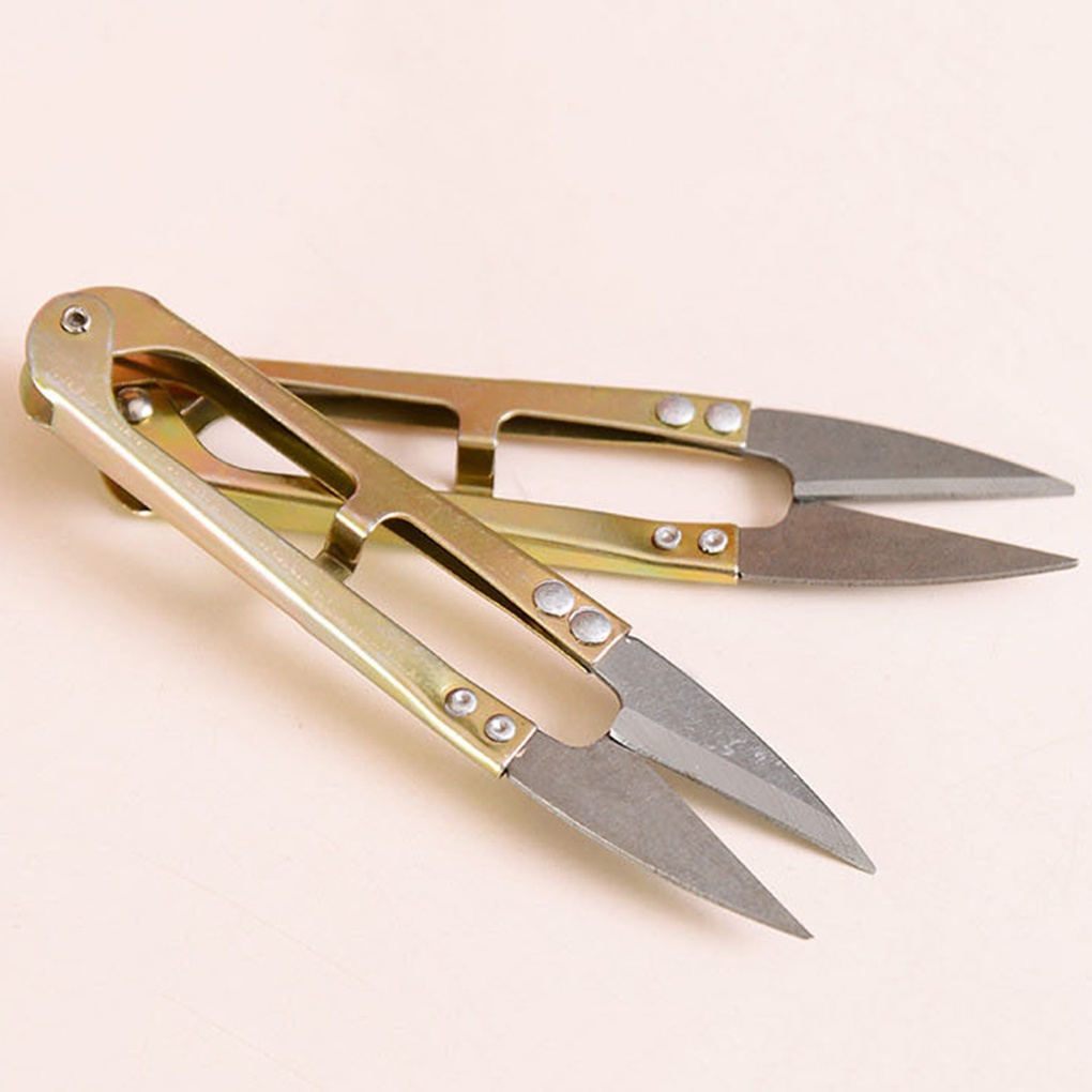 Kéo cắt chỉ hình dạng chữ U dành cho may vá thêu đồ thủ công nghệ thuật