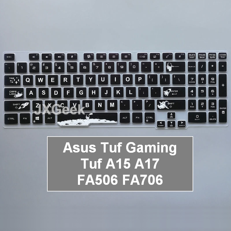 Miếng Dán Bảo Vệ Bàn Phím Cho Asus Tuf A15 FA506 A17 FA706 FA506iu FA506iv Fa506ii Fa706ii FA706iu 15.6 Inch