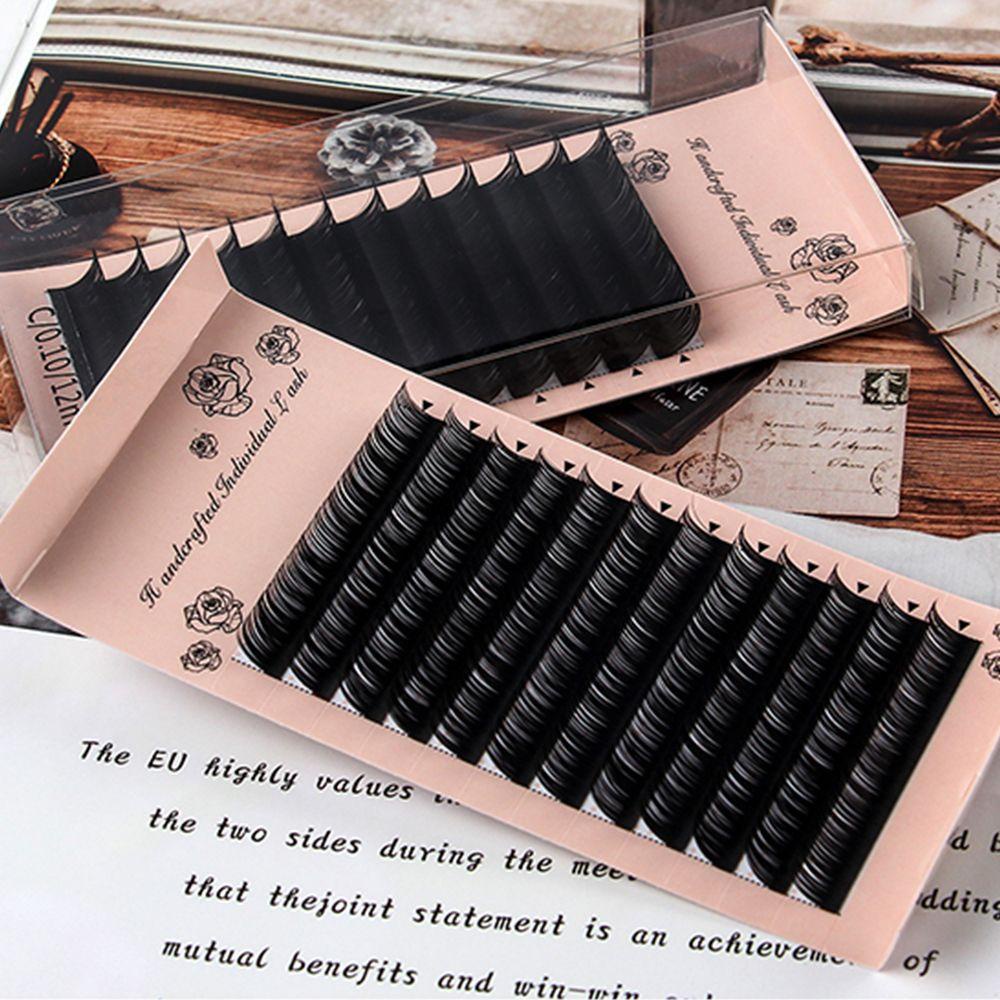 Lông Mi Giả C / D Cong Dày Handmade Trang Điểm Cá Tính