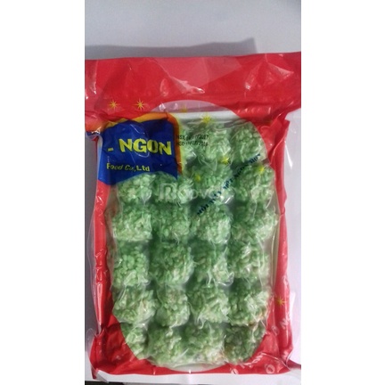 Khay 500g chả cá surimi cốm xanh