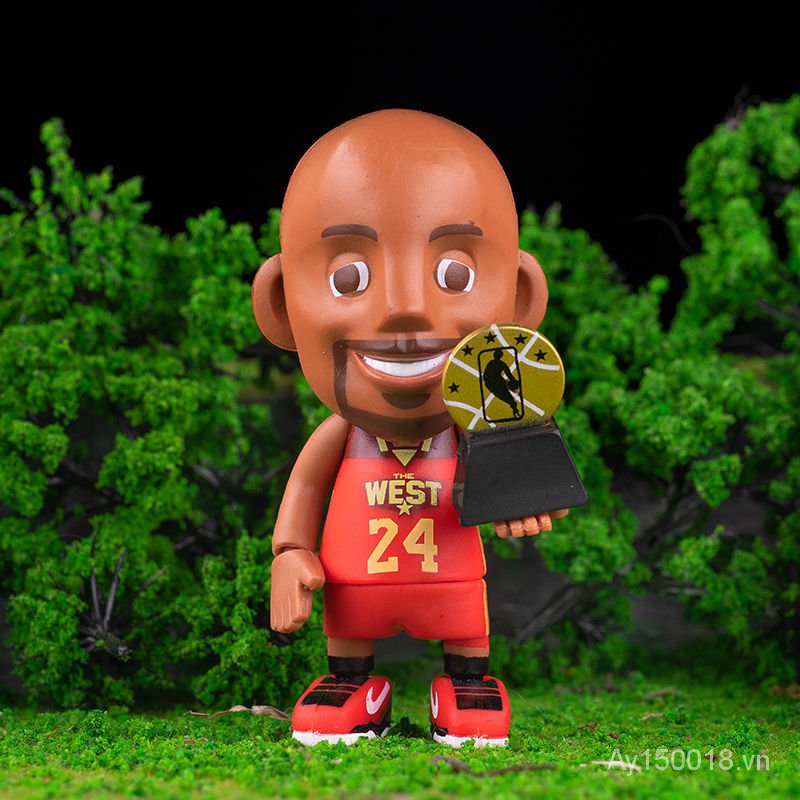 Mô Hình Ngôi Sao Bóng Rổ Kobe Mamba Màu Đen Handmade 1million B7Qt