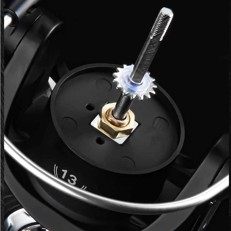 Mavllos Cuốn Thừng Câu Cá Máy Câu Cá Kim Loại Mavllos Dark Knight 1000-7000 15kg Max Drag 5.2: 1