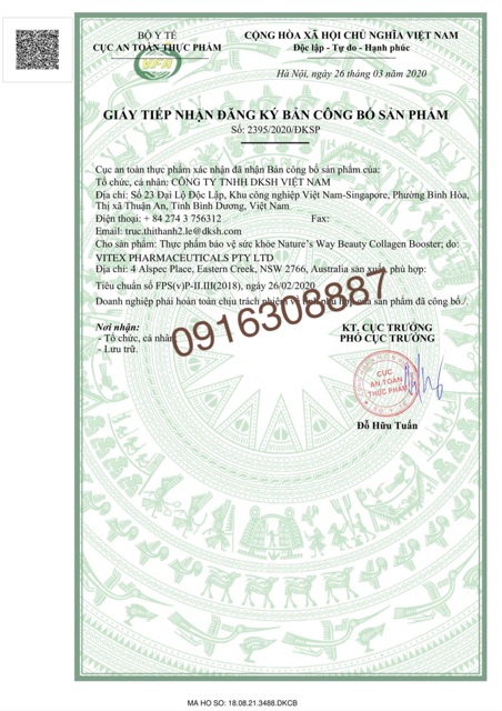 Viên uống đẹp da Beauty Collagen Booster Nature's Way của Úc, 60 viên