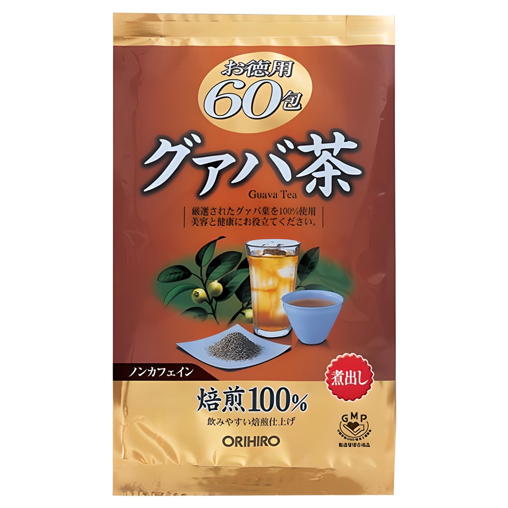 Trà lá ổi giảm cân ORIHIRO UMIKO Nhật Bản nguyên chất lá ổi Date 08/2025
