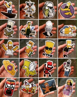 STICKER SIMPSON