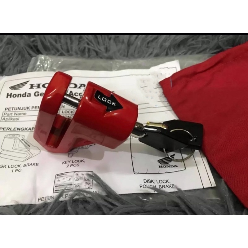 Ổ Khoá Thắng Đĩa Xe Máy Hàng Honda Nhập Khẩu Indonesia