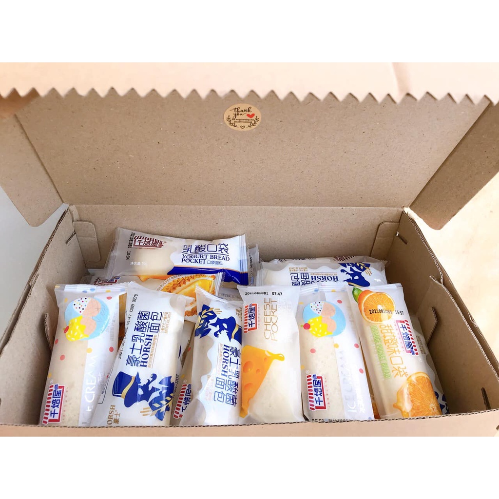 Bánh sữa chua HORSH Đài Loan đủ vị 40k/ 10 cái