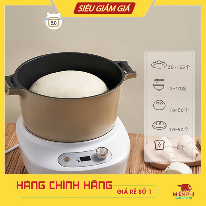Máy trộn ủ bột mì, làm bánh tại gia đình Bear HMJ-A50E2 Dung tích (5L)
