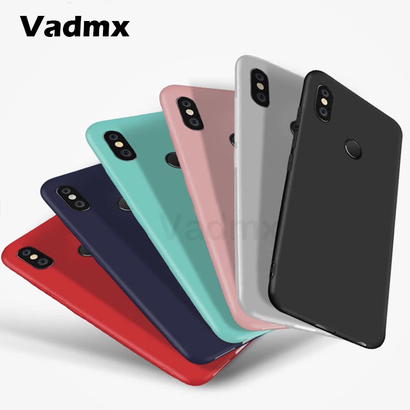 Ốp điện thoại TPU silicon mềm màu kẹo cho Xiaomi Mi 8 Pro Max 3 Pro