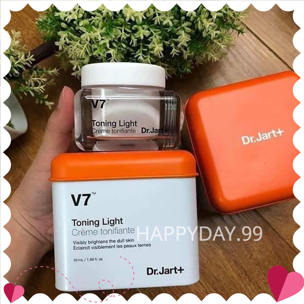 ✅ [CHÍNH HÃNG] Kem Dưỡng Trắng Da V7 Toning Light Dr.Jart+ 50mL Chuẩn Hàn Quốc