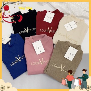 ÁO NHUNG TĂM NỮ THÊU “LUONVUITUOI” - 6 MÀU