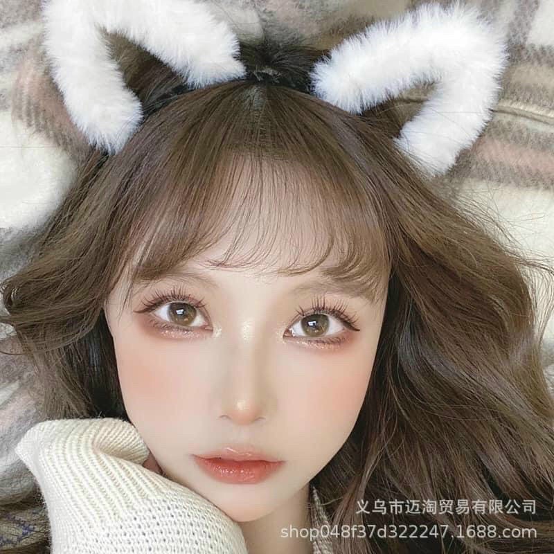 Bờm tóc cài tóc tai thỏ tai gấu tai mèo cute dễ thương cosplay