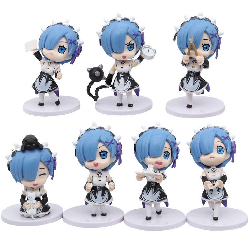 Spot goods shipped on the same day from scratch different world life hand office REM 663 Ram Emily 751 anime Clay Man model