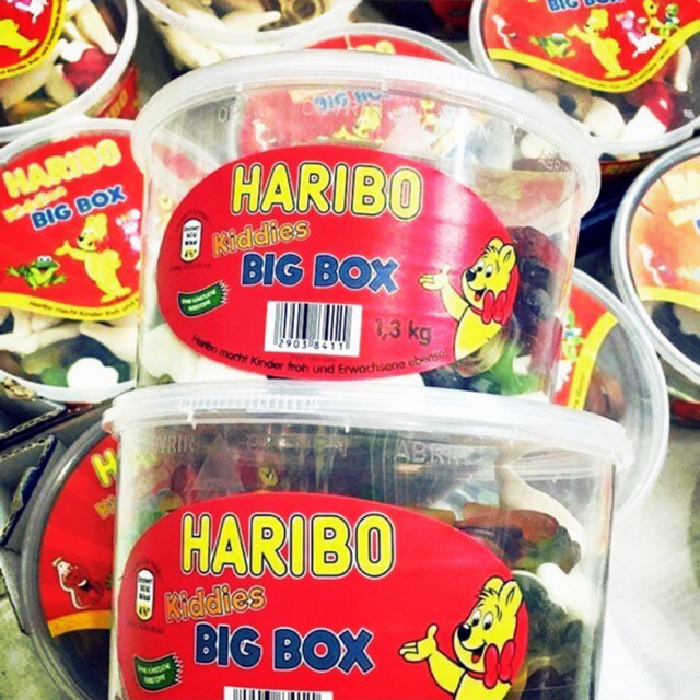 Kẹo Dẻo Haribo Big Box 1.3kg