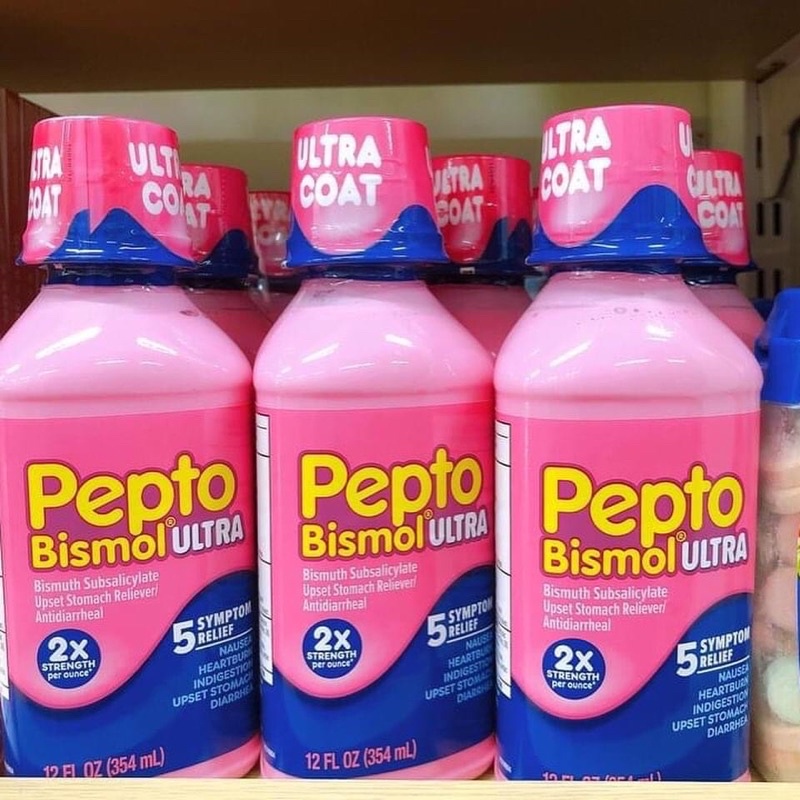 Nước uống Siro Pepto Bismol Ultra Của Mỹ 354ml