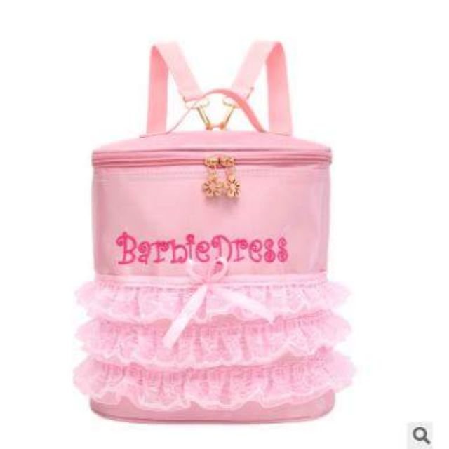 Balo màu hồng barbie dress