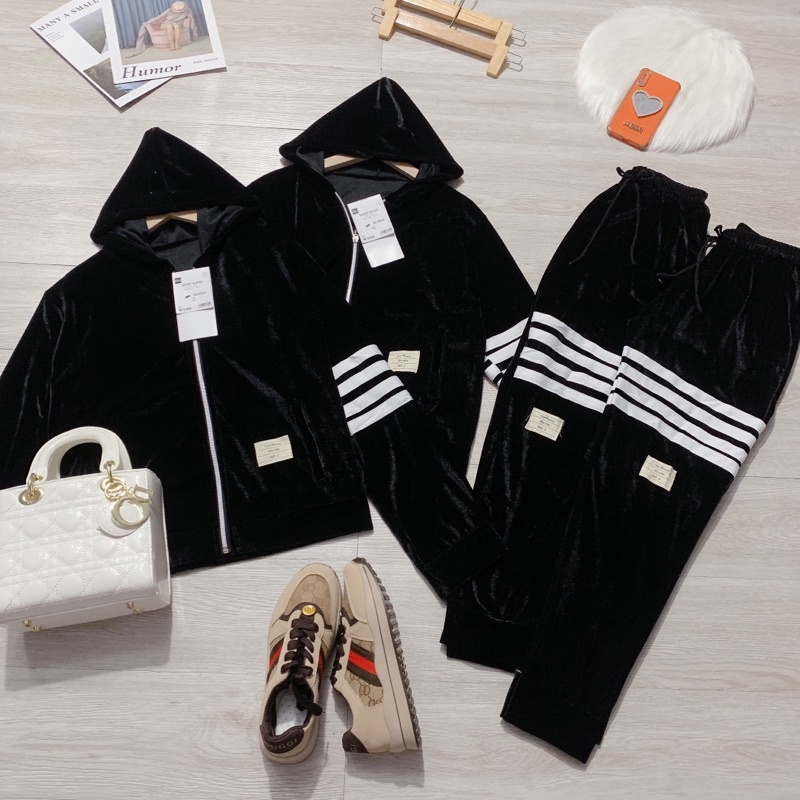 SET BỘ NHUNG THOME KHOÁ MŨ SỌC TAY SIÊU HOT | BigBuy360 - bigbuy360.vn