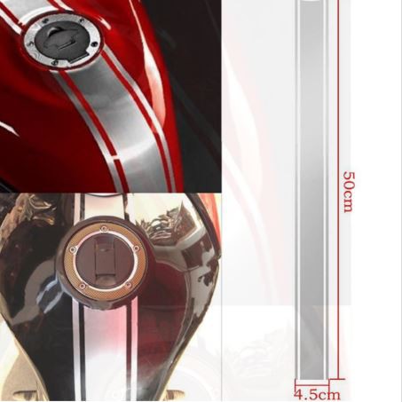 Decal Phản Quang Dán Trang Trí Xe 50CM